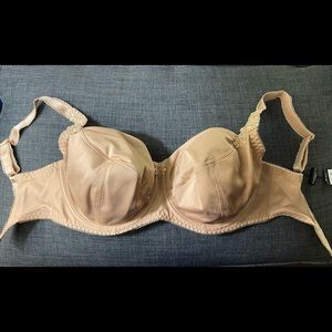 Comfortable Bra with flower details